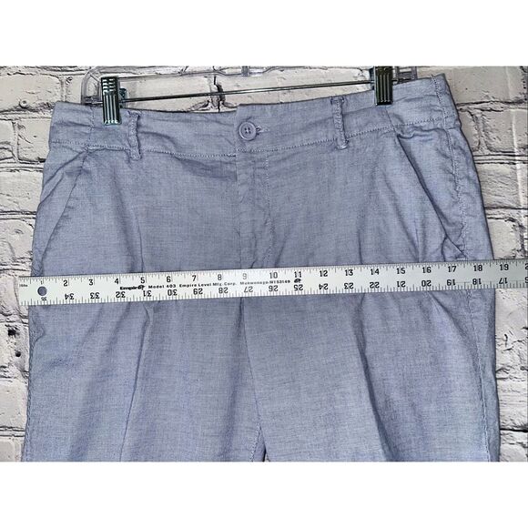 L.O.G.G. Label Of Graded Goods H&M Chino Cotton Women's Pants Size 8 Light Blue - Picture 9 of 9